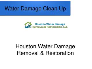 Most Convenient Water Damage Clean-UP