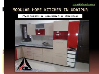 Modular Home Kitchen in Udaipur