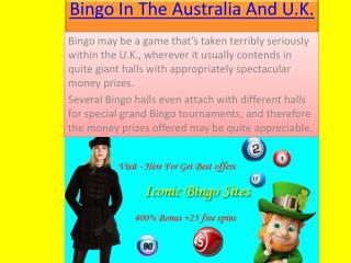 Bingo In The Australia And U.K.
