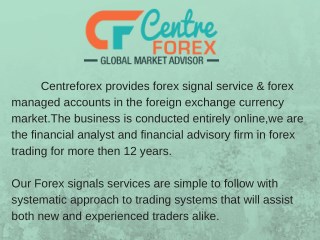 Forex Trading Signals Provider