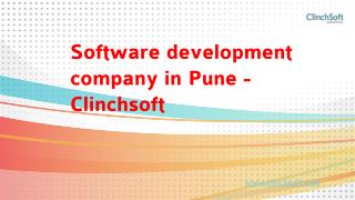 Best software development company in Pune