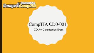 CompTIA CD0-001 exam questions & practice test, CompTIA CD0-001 Dumps