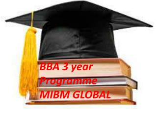 BBA is the perfect platform for BBA 3 year Programme