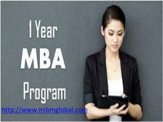 MBA 1 year Programme corporate diplomacy