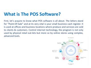 POS Software - Doing Retail Business In A Completely Internet-Less Locality?