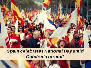 Catalonia: Spain celebrates National Day amid political turmoil