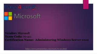 Microsoft 70-411 Braindumps - Dowmload 70-411 Question Answers