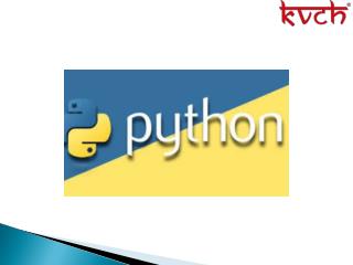 Python best industrial training from KVCH