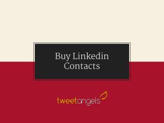 Buy Linkedin Contacts - Tweetangels