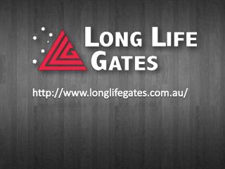 Electric Cantilever Gates Maker Melbourne