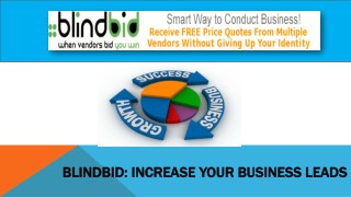 The best online marketplace offer by Blindbid