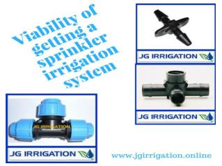 irrigation products