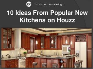 10 Ideas From Popular New Kitchens on Houzz