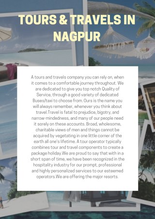 Tours & Travels in Nagpur