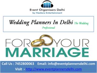 Event Organisers in Delhi