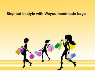 Step out in style with Wayuu handmade bags