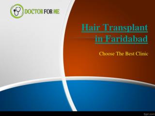 Hair Transplant in Faridabad