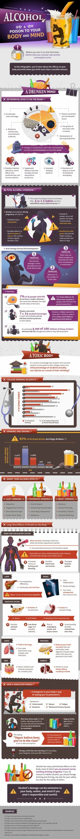 Alcohol Addiction Infographic