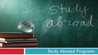 Study Abroad Programs