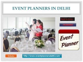 Event Planners in Delhi