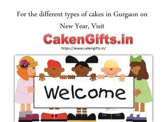 Send New Year Cake In Gurgaon via CakenGifts.in