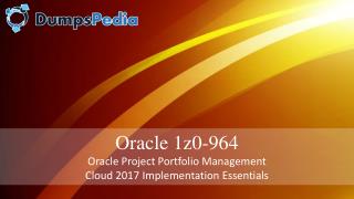 Latest 1z0-964 Exam Questions and Answers - Pass Oracle 1z0-964 Exam Dumps