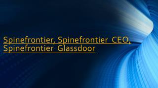 Spinefronteir Leader in Spine Surgeries