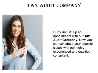 Tax Audit company