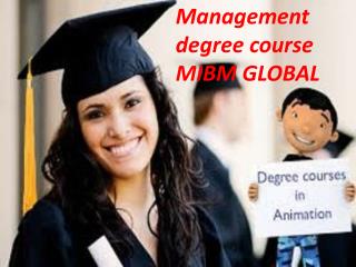MBA programs in Management degree course