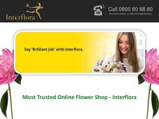 Most Trusted Online Flower Shop –Interflora
