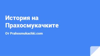 Prahosmukachki.com - История на прахосмукачките