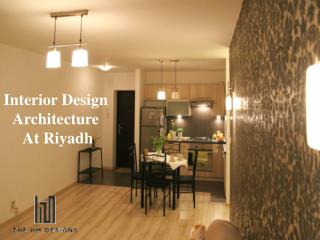 Interior Design Architecture At Riyadh