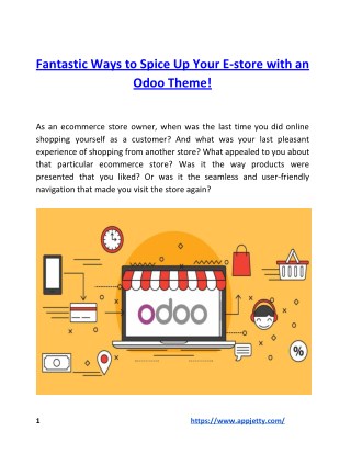 Fantastic Ways to Spice Up Your E-store with an Odoo Theme!