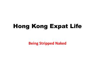 Hong Kong Expat Life