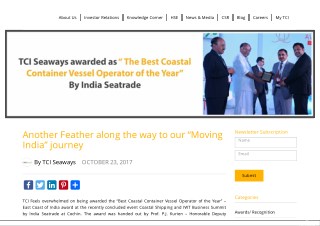 Another Feather along the way to our Moving India journey