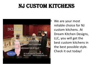 Custom Kitchen remodel NJ
