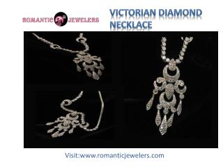 Extra Stunning Victorian Diamond Necklace