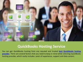 Best QuickBooks Hosting Service Provider