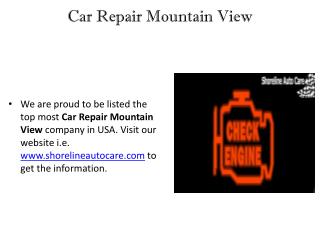 Auto Repair Mountain View