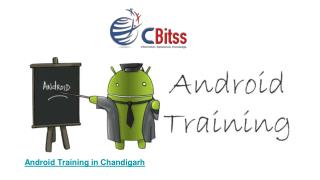 Android Training In Chandigarh