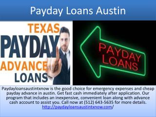 term payday loans