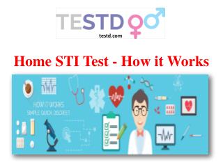 Home STI Test - How it Works