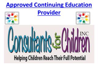 Approved Continuing Education Provider