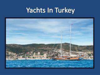 yacht charter group turkey