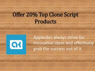 Opensource Clone Script of Popular Websites