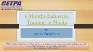6 Months Industrial Training Institute in Noida
