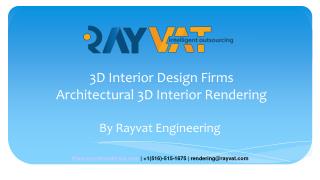 3D Interior Design Firms | Architectural 3D Interior Rendering