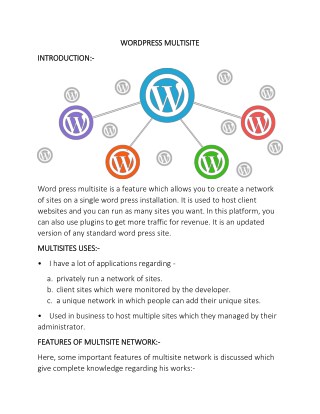 Wordpress Multisite