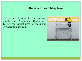 Mobile Scaffold Tower