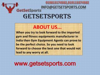 GYM Equipment Manufacturer in Delhi